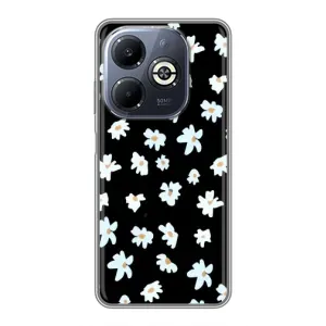 Чохол з ромашками на Infinix Smart 8 Plus (Маленькі ромашки)