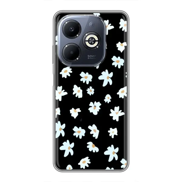 Чехол с рисунком «Маленькие ромашки» для Infinix Smart 8 Plus Чехол с рисунком «Маленькие ромашки» для Infinix Smart 8 Plus
