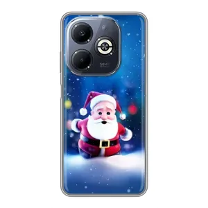 Чохли на Новий Рік Infinix Smart 8 Plus (Маленький Дід Мороз)