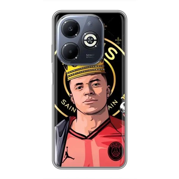 Чехол с рисунком «Mbappe King» для Infinix Smart 8 Plus Чехол с рисунком «Mbappe King» для Infinix Smart 8 Plus