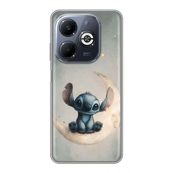Чехол с рисунком «Милый Стич» для Infinix Smart 8 Plus Чехол с рисунком «Милый Стич» для Infinix Smart 8 Plus