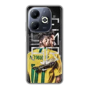 Силиконовый Чехол Infinix Smart 8 Plus (Neymar 10)