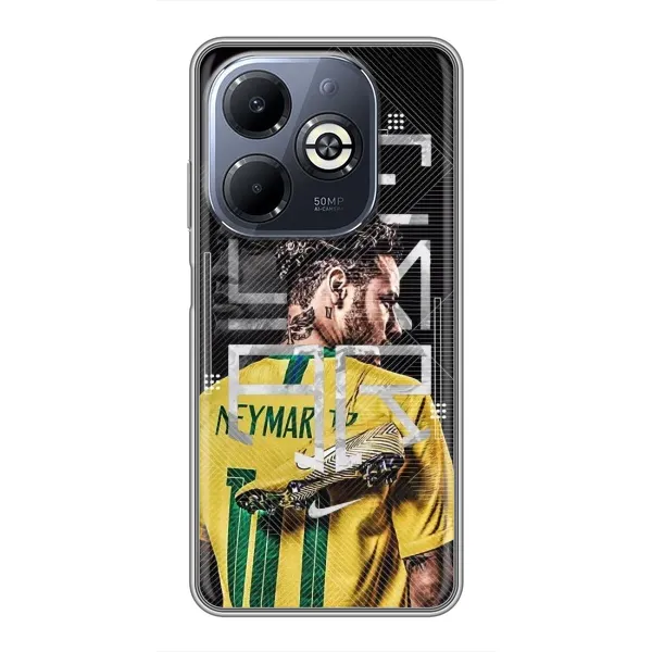 Чехол с рисунком «Neymar 10» для Infinix Smart 8 Plus Чехол с рисунком «Neymar 10» для Infinix Smart 8 Plus