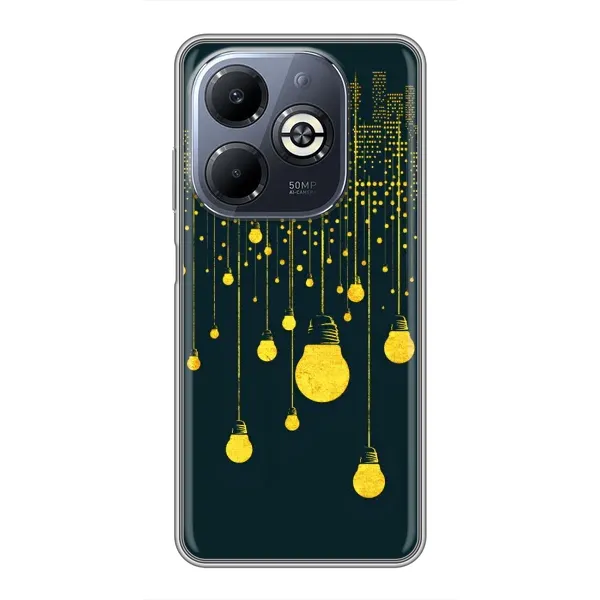 Чехол с рисунком «Ночной город» для Infinix Smart 8 Plus Чехол с рисунком «Ночной город» для Infinix Smart 8 Plus