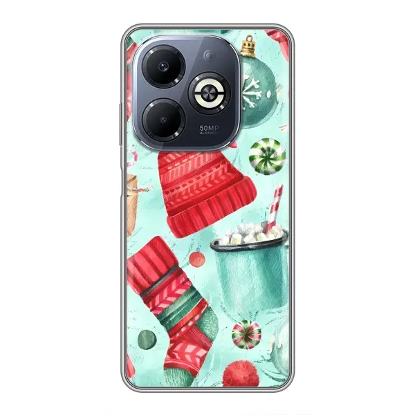Чехол с рисунком «Одежда» для Infinix Smart 8 Plus Чехол с рисунком «Одежда» для Infinix Smart 8 Plus