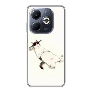 Чохол на тематику: Коти для Infinix Smart 8 Plus (Відпочинок)