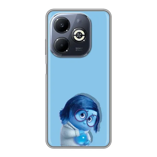 Чехол с рисунком «Печаль» для Infinix Smart 8 Plus Чехол с рисунком «Печаль» для Infinix Smart 8 Plus