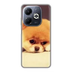 Чохол (ТПУ) Милі песики для Infinix Smart 8 Plus (Померанский шпіц)
