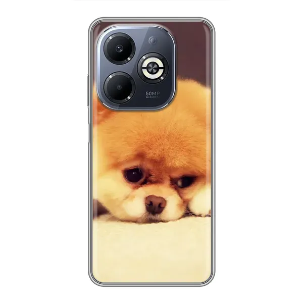 Чехол с рисунком «Померанский шпиц» для Infinix Smart 8 Plus Чехол с рисунком «Померанский шпиц» для Infinix Smart 8 Plus