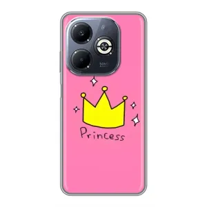 Девчачий Чехол для Infinix Smart 8 Plus (Princess)