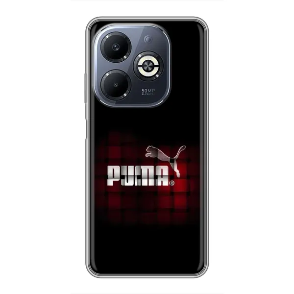 Чехол с рисунком «PUMA стиль» для Infinix Smart 8 Plus Чехол с рисунком «PUMA стиль» для Infinix Smart 8 Plus