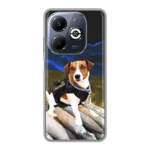 Чехол с принтом Собаки Патрон для Infinix Smart 8 Plus (Пёс Патрон)