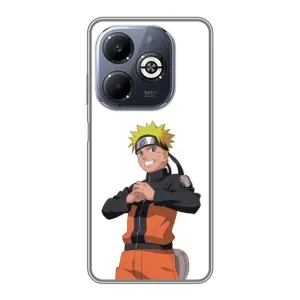 Чохли з принтом НАРУТО на Infinix Smart 8 Plus (Веселий Наруто)