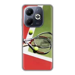 Чохли з прінтом Спортивна тематика для Infinix Smart 8 Plus (Ракетки теніс)