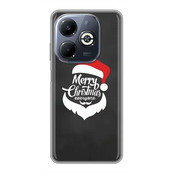 Чехол с рисунком «Санта Крисмас» для Infinix Smart 8 Plus Чехол с рисунком «Санта Крисмас» для Infinix Smart 8 Plus