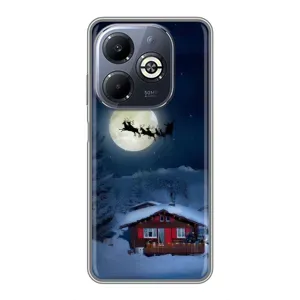 Чехол Санта Клаус для Infinix Smart 8 Plus (Санта)
