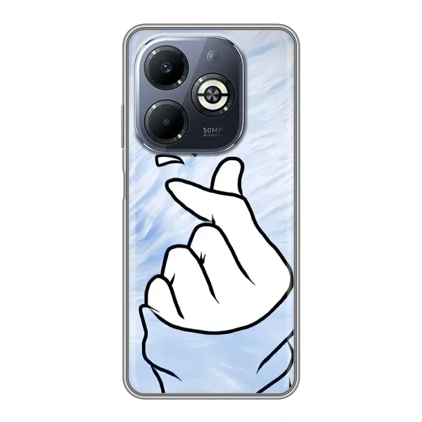 Чохол з малюнком «Серце знак» для Infinix Smart 8 Plus Чохол з малюнком «Серце знак» для Infinix Smart 8 Plus