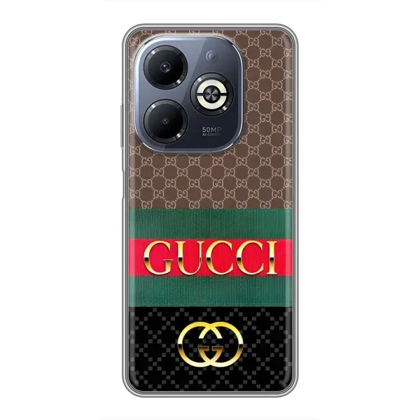 Чехол с рисунком «Стиль GUCCI» для Infinix Smart 8 Plus Чехол с рисунком «Стиль GUCCI» для Infinix Smart 8 Plus