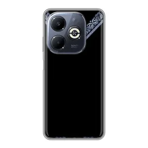 Силиконовый Чехол на Infinix Smart 8 Plus (Воротник вышиванки)
