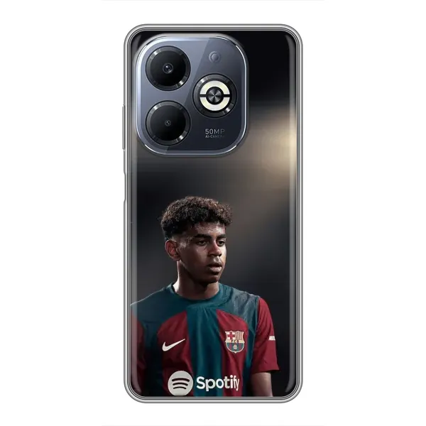 Чехол с рисунком «Ямаль Барселона» для Infinix Smart 8 Plus Чехол с рисунком «Ямаль Барселона» для Infinix Smart 8 Plus