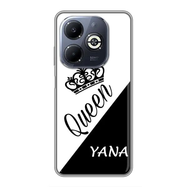 Чехол с рисунком «YANA» для Infinix Smart 8 Plus