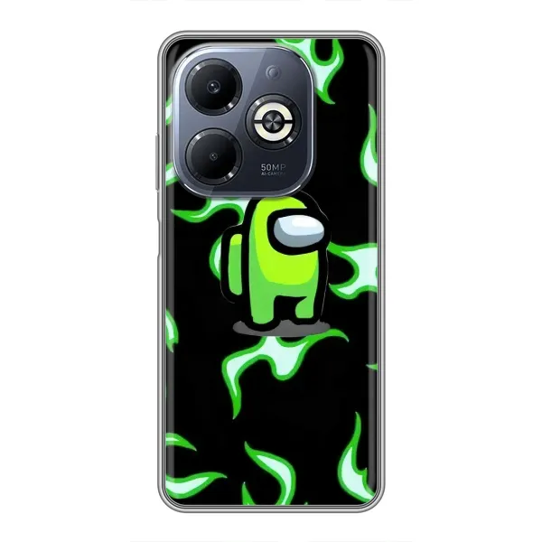 Чехол с рисунком «Яркий игрок» для Infinix Smart 8 Plus Чехол с рисунком «Яркий игрок» для Infinix Smart 8 Plus