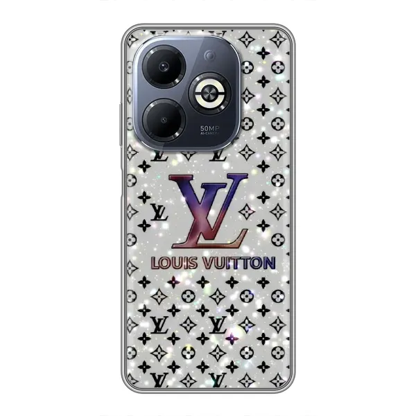 Чехол с рисунком «Яркий LV» для Infinix Smart 8 Plus