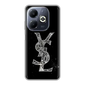 Чехол (Dior, Prada, YSL, Chanel) для Infinix Smart 8 Plus (YSL)