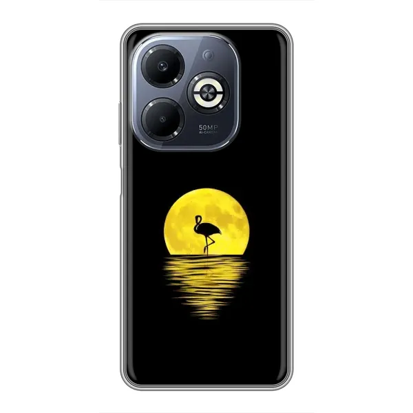 Чехол с рисунком «Желтый Закат» для Infinix Smart 8 Plus Чехол с рисунком «Желтый Закат» для Infinix Smart 8 Plus