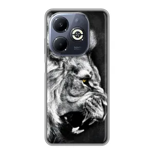Чохол з картинкою на Infinix Smart 8 Plus (Злий Лев)