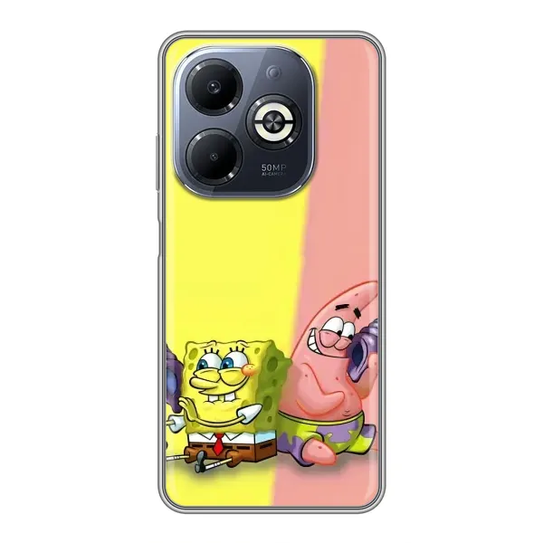 Чехол с рисунком «Звонок» для Infinix Smart 8 Plus