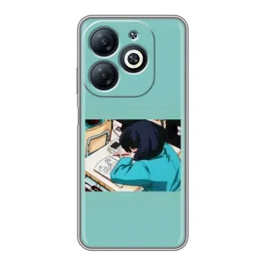 Чехол с персонажами АНИМЕ на Infinix Smart 8 (Аканэ Тэндо)