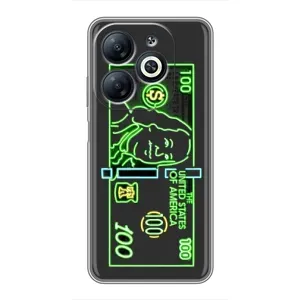 Чехол (Дорого -богато) на Infinix Smart 8 (Баксы)