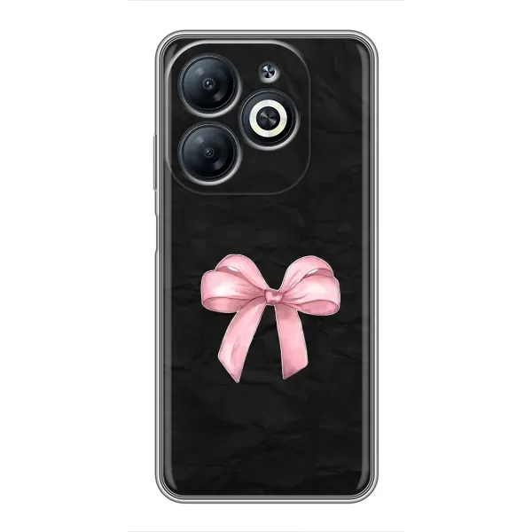 Чехол с рисунком «Бантик» для Infinix Smart 8 Чехол с рисунком «Бантик» для Infinix Smart 8