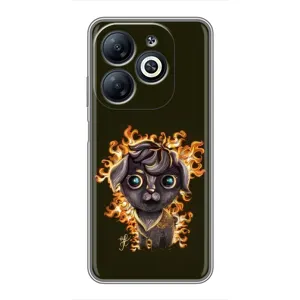 Чехлы на военную тематику для Infinix Smart 8 (Бавовна мем)