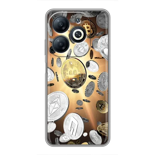 Чехол с рисунком «Биток» для Infinix Smart 8 Чехол с рисунком «Биток» для Infinix Smart 8