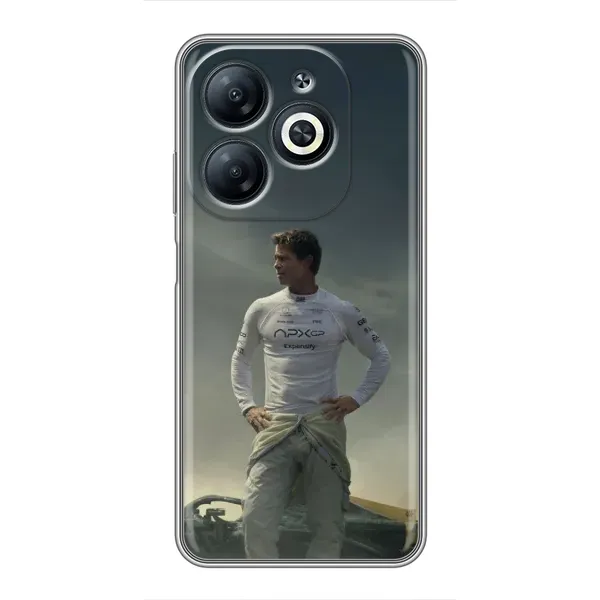 Чехол с рисунком «Бред Питт» для Infinix Smart 8 Чехол с рисунком «Бред Питт» для Infinix Smart 8