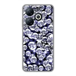 Чехол (Дорого -богато) на Infinix Smart 8 (Бриллианты)