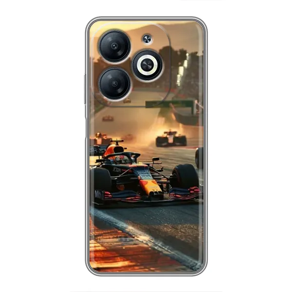 Чехол с рисунком «Чемпионат ф1» для Infinix Smart 8 Чехол с рисунком «Чемпионат ф1» для Infinix Smart 8
