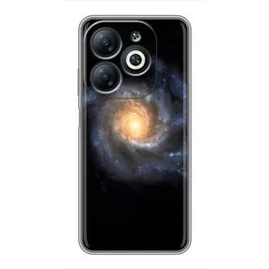 Чохли КОСМОС на Infinix Smart 8 (Чорна дира)