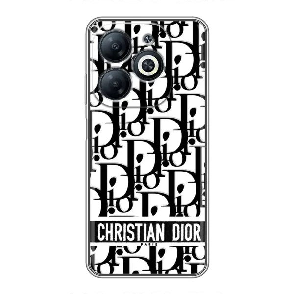 Чехол с рисунком «Christian Dior» для Infinix Smart 8