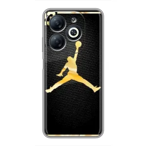 Силіконовый Чохол Nike Air Jordan на Інфінікс Смарт 8 (Джордан 23)
