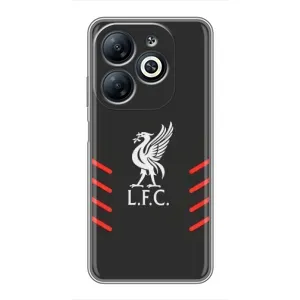 Силиконовые Чехлы принт Футбол на Infinix Smart 8 (Эмблема Liverpool)