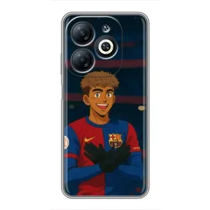Чехол Ламин Ямаль на Инфиникс Смарт 8 (Футболист Ямаль)