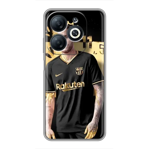 Чехол с рисунком «Gold Neymar» для Infinix Smart 8 Чехол с рисунком «Gold Neymar» для Infinix Smart 8