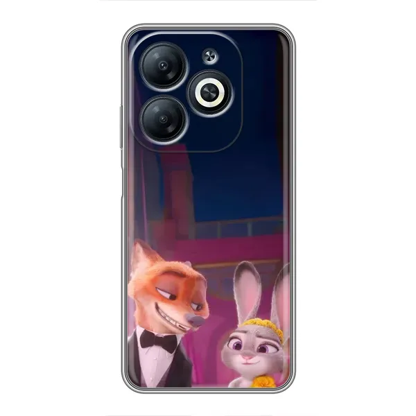 Чехол с рисунком «Главные герои» для Infinix Smart 8 Чехол с рисунком «Главные герои» для Infinix Smart 8