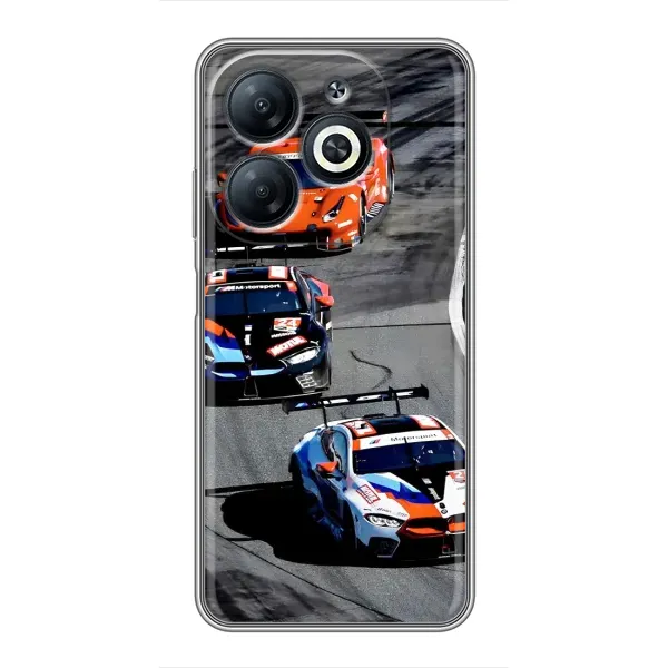 Чехол с рисунком «Гонщики» для Infinix Smart 8 Чехол с рисунком «Гонщики» для Infinix Smart 8