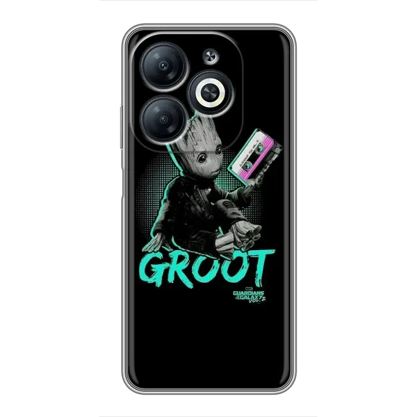 Чехол с рисунком «Groot» для Infinix Smart 8 Чехол с рисунком «Groot» для Infinix Smart 8
