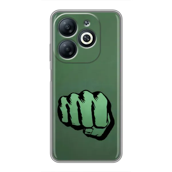 Чехол с рисунком «Халк» для Infinix Smart 8 Чехол с рисунком «Халк» для Infinix Smart 8