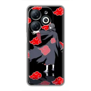 Чехлы с картинкой Итачи Учиха на Infinix Smart 8 (Итачи в плаще)